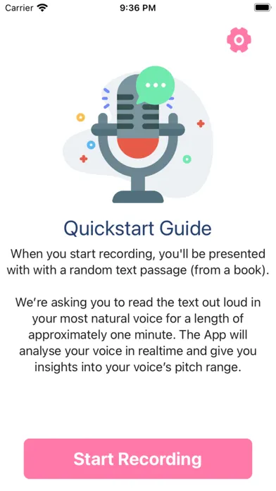 Voice Pitch Analyzer Screenshots