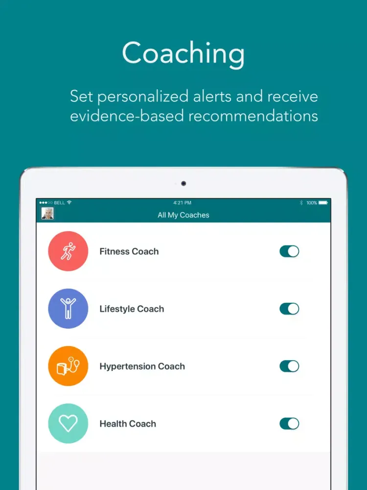 MyAtriumHealth Tracker iPad  Screenshots