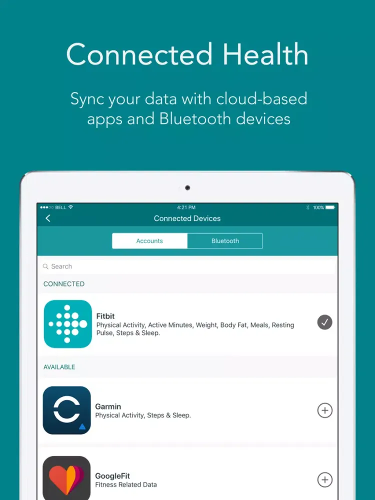 MyAtriumHealth Tracker iPad  Screenshots