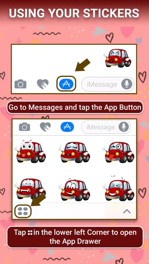 صور Car : Animated Stickers