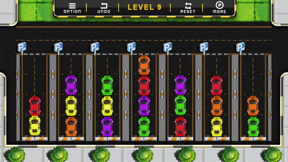 Color Car Parking Sort স্ক্রিনশট