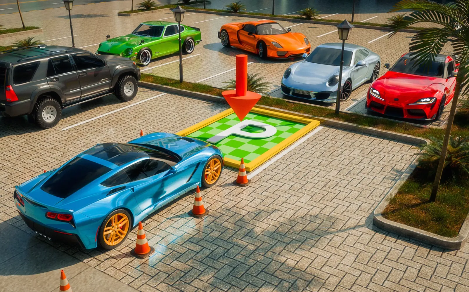 Car Parking Traffic Simulator Screenshots