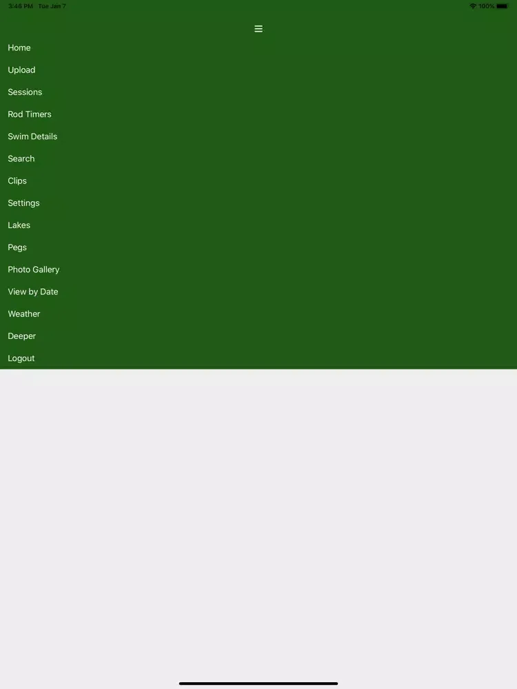 Screenshot di CarpersLog Carp fishing log iPad 