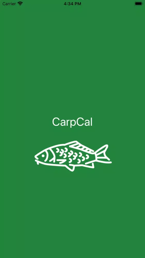 Screenshot di CarpersLog Carp fishing log