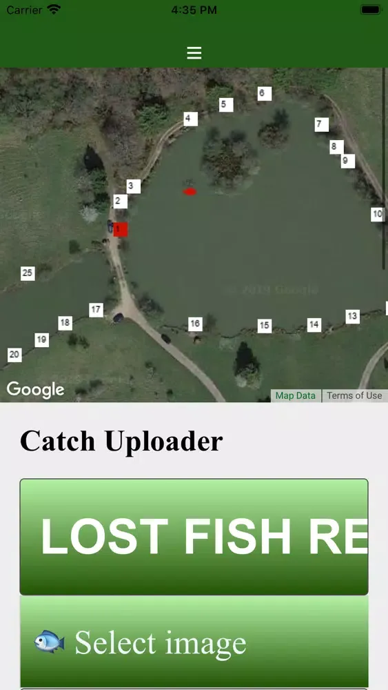 Screenshot di CarpersLog Carp fishing log