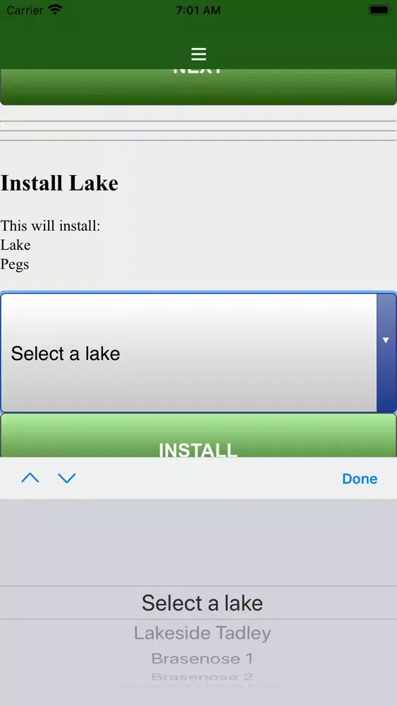Screenshot di CarpersLog Carp fishing log