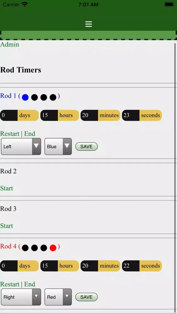Screenshot di CarpersLog Carp fishing log