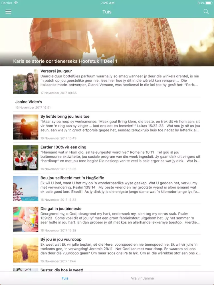 Finesse Meisie iPad 應用截圖