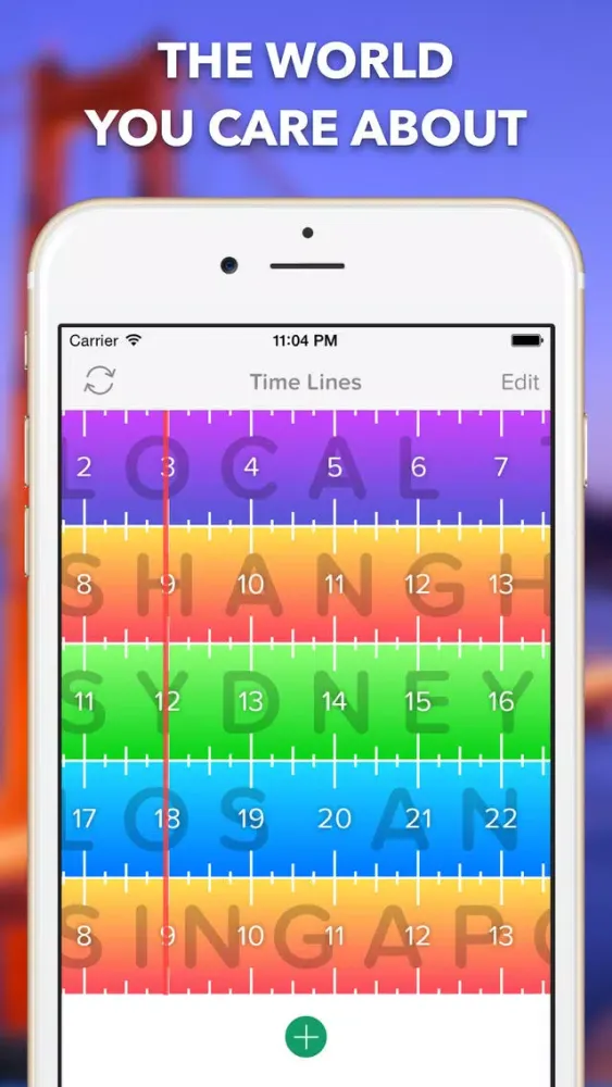 Time Lines - World Clock With Widget স্ক্রিনশট