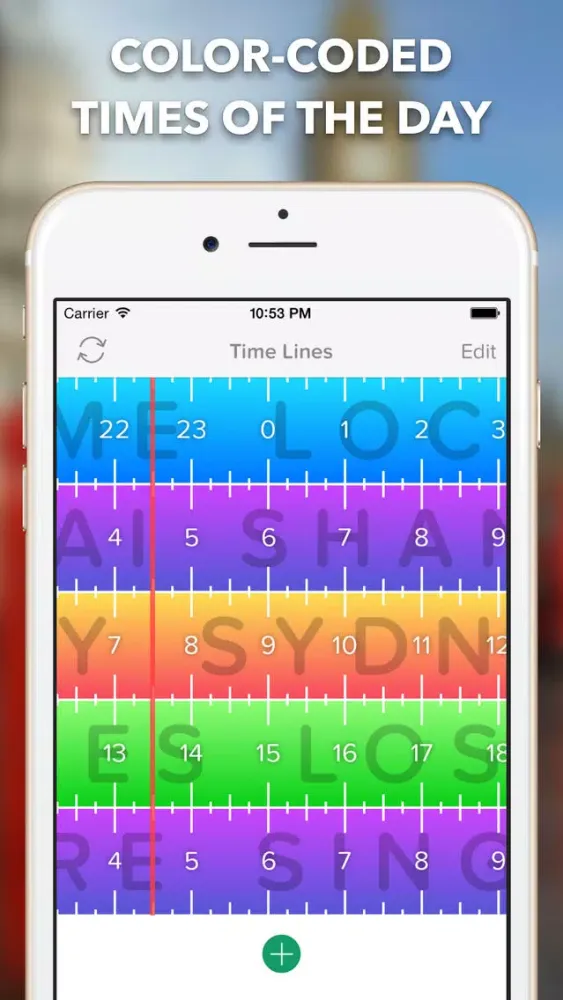 Time Lines - World Clock With Widget স্ক্রিনশট