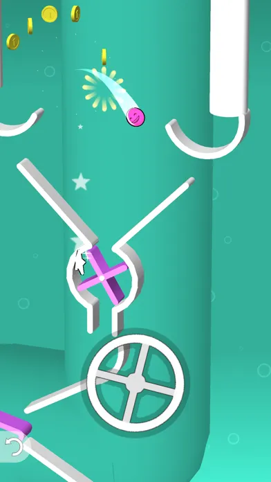 Capturas de tela do Flippy Floors
