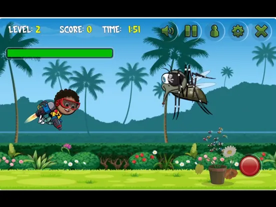 Tangkapan layar Zap-A-Quito iPad 