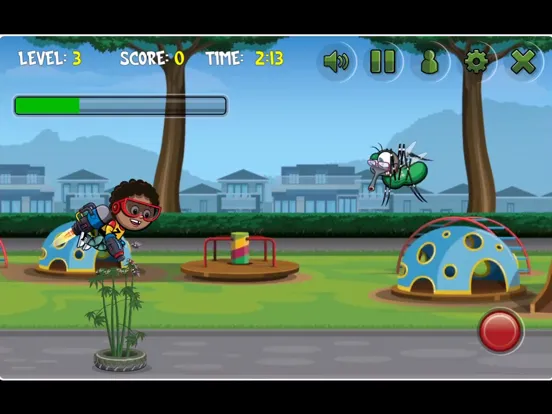 Tangkapan layar Zap-A-Quito iPad 
