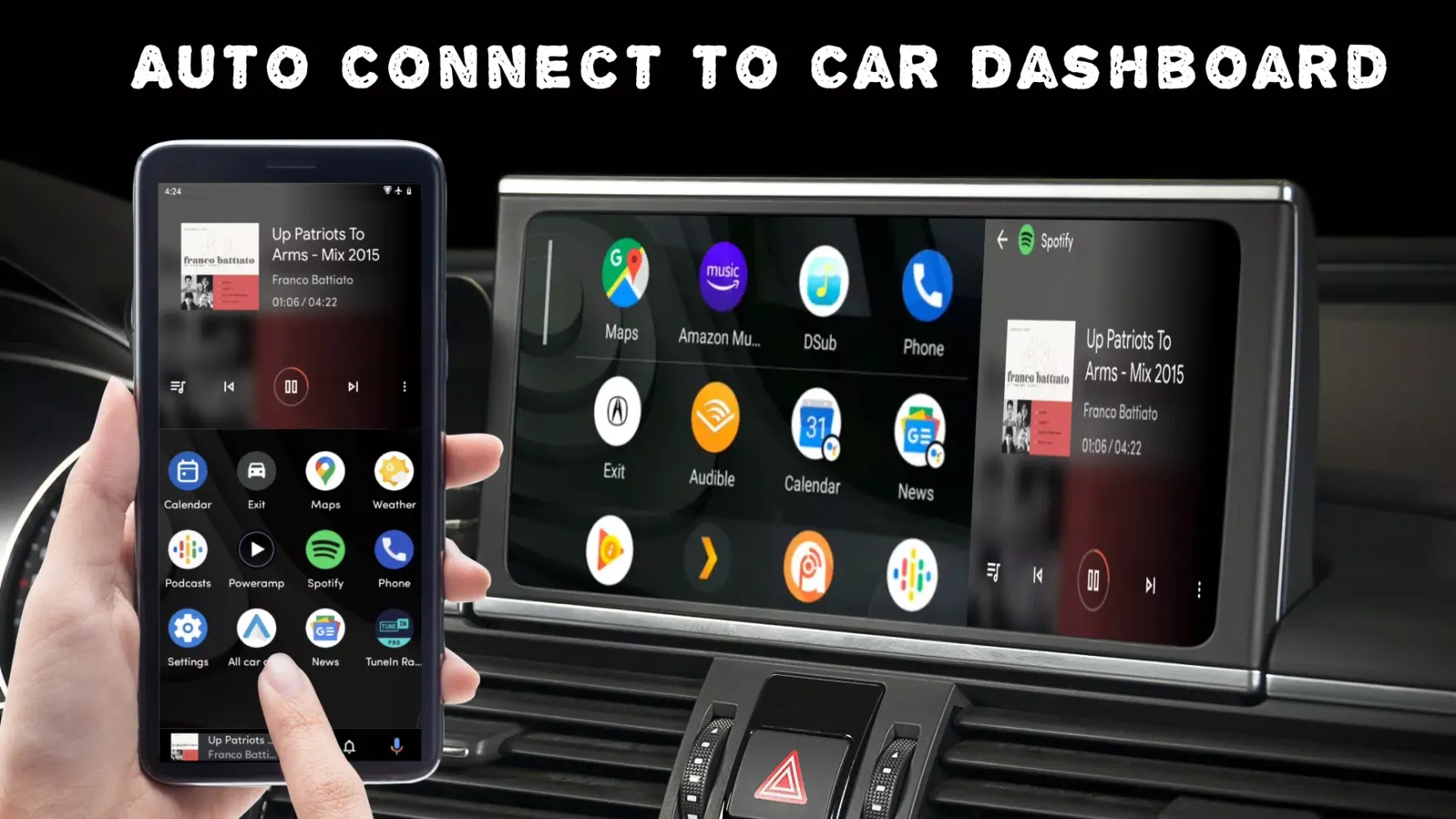 Car play - Android Auto Sync Screenshots