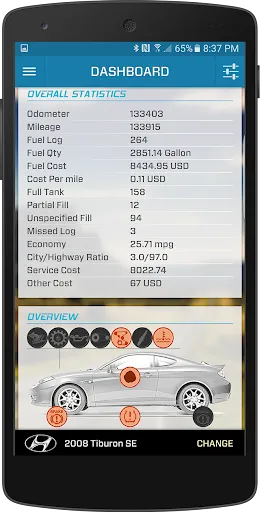 CarPros - OBD Car Logger Screenshots
