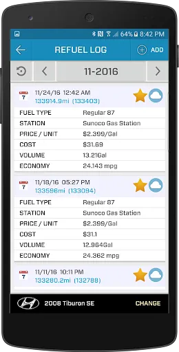 CarPros - OBD Car Logger Screenshots