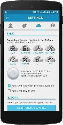 CarPros - OBD Car Logger Screenshots