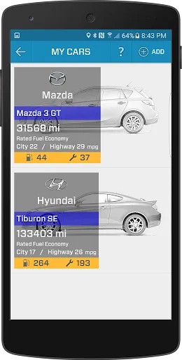 CarPros - OBD Car Logger Screenshots