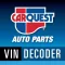 CARQUEST VIN Decoder