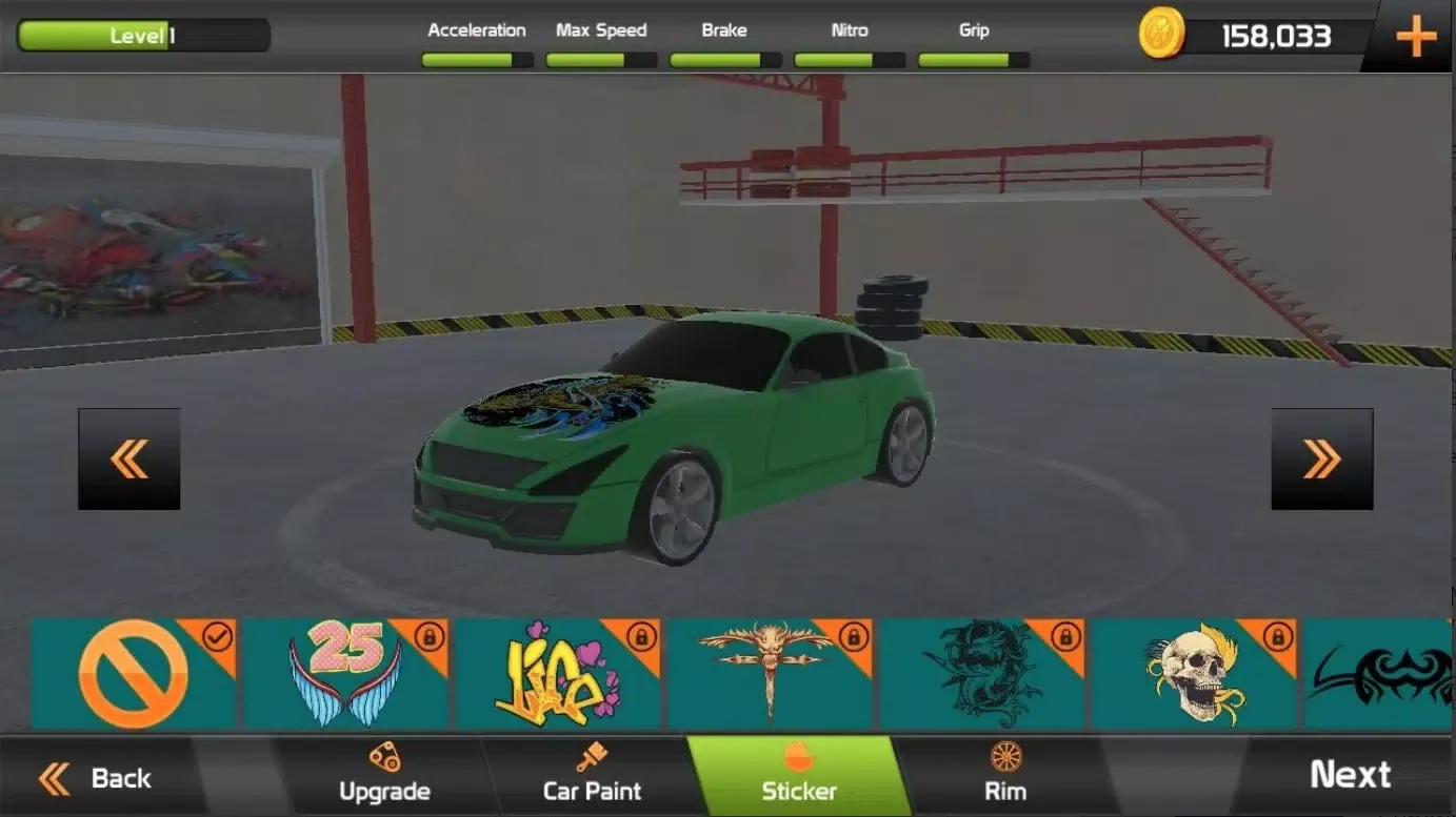 Capturas de tela do Street Drift Car Racing Challe
