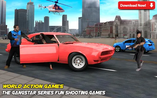 Crazy Car Racing Police Chase سکرین شاٹس