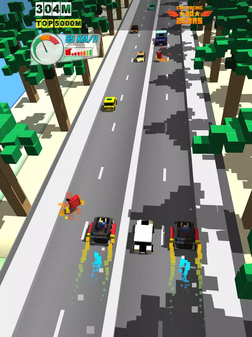 Car Racing - 2Cars 3D iPad 應用截圖