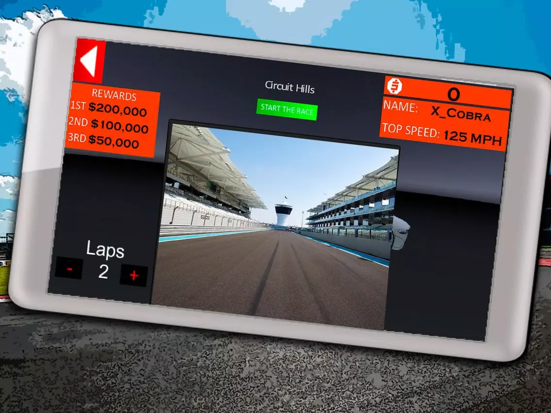 Captures d'écran de Grand Race - Let it Burn iPad 