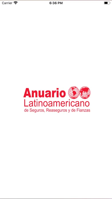 Zrzuty ekranu Anuario Latam Seguros