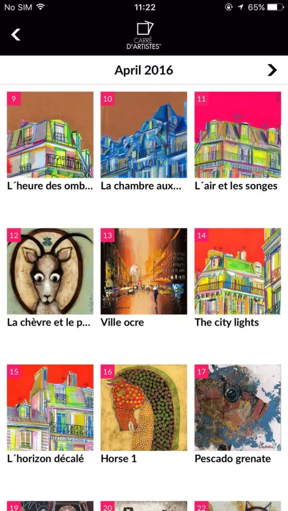 Carré d'artistes Screenshots