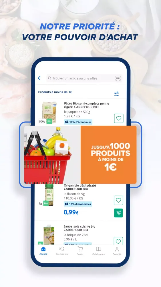 Carrefour France سکرین شاٹس