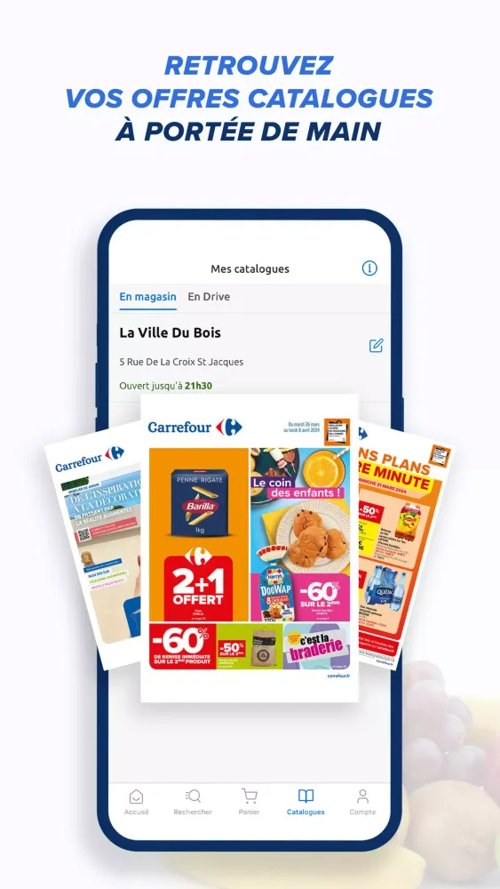 Carrefour France سکرین شاٹس