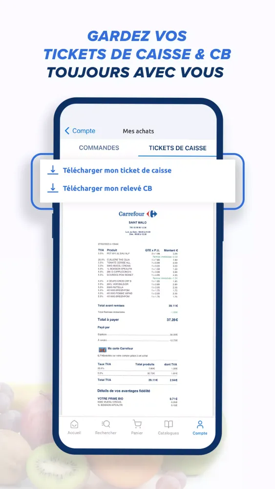 Carrefour France سکرین شاٹس