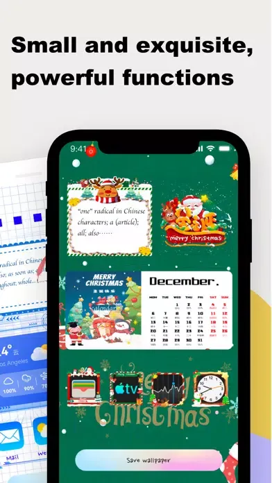 Tangkapan layar Handy Widget