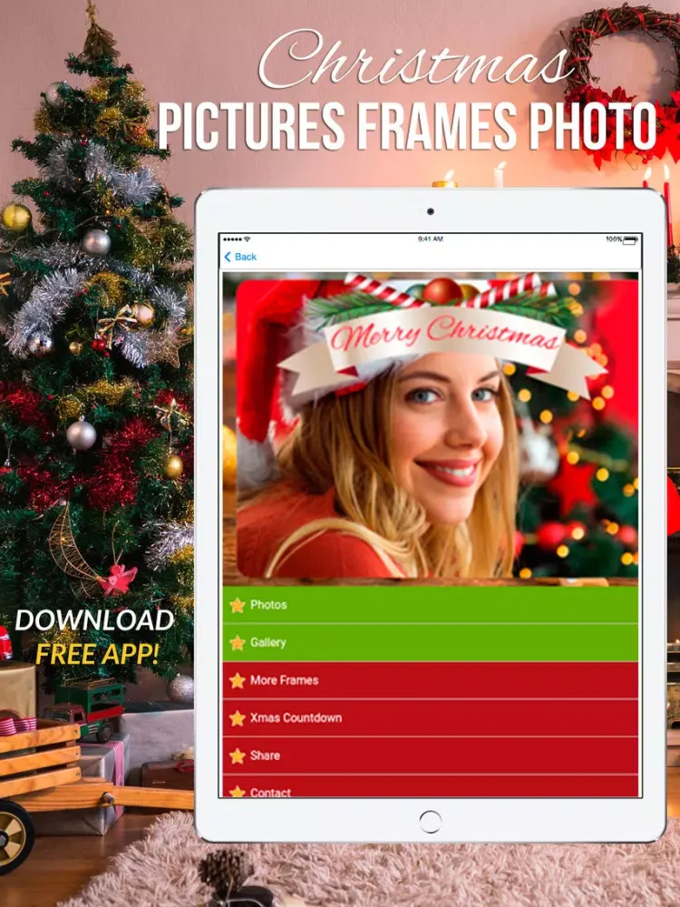 Christmas Picture Frames iPad  سکرین شاٹس