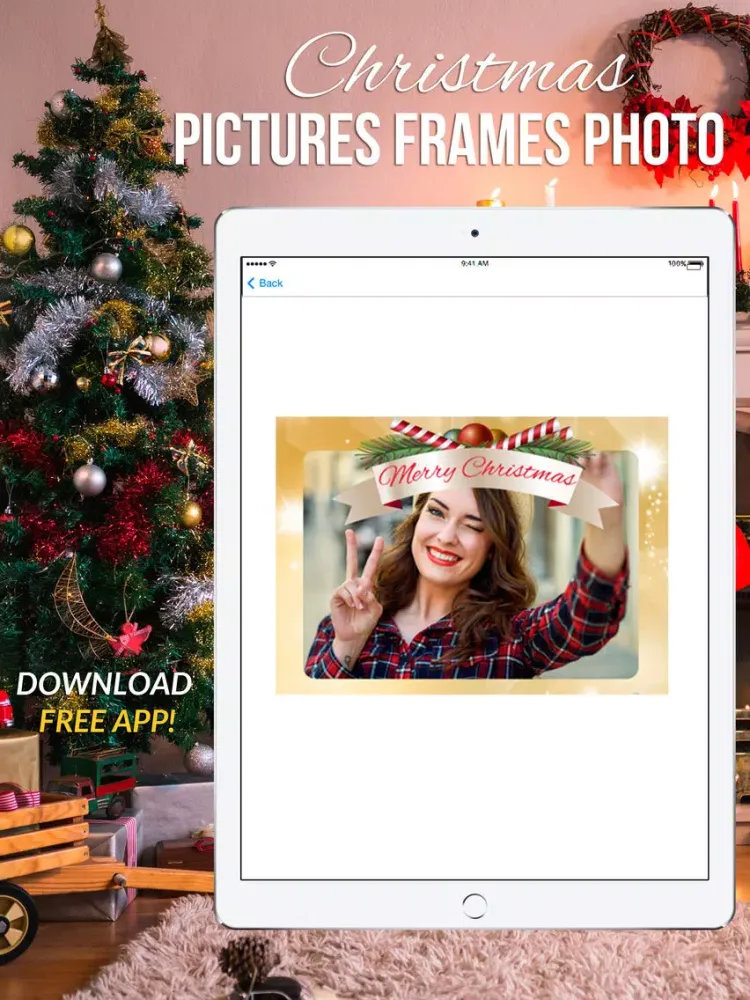 Christmas Picture Frames iPad  سکرین شاٹس
