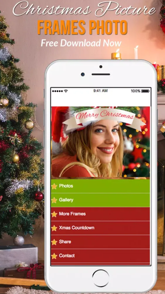 Christmas Picture Frames سکرین شاٹس