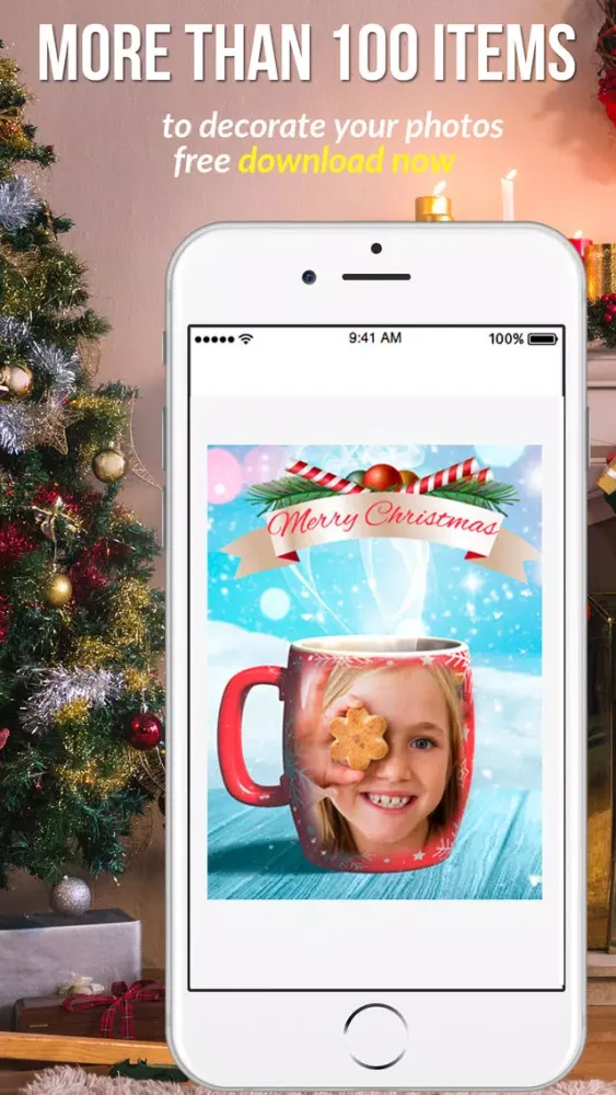 Christmas Picture Frames سکرین شاٹس