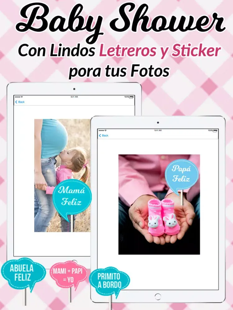 Скриншоты Marcos de Baby Shower iPad 