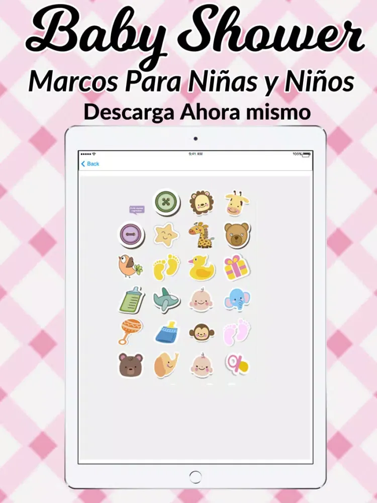 Скриншоты Marcos de Baby Shower iPad 