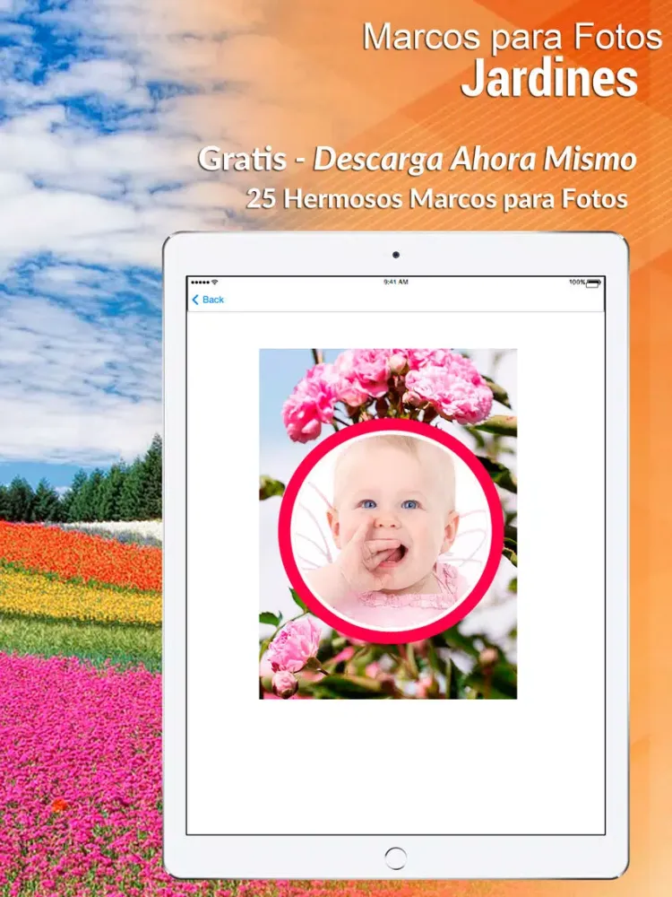Captures d'écran de Marcos Para Fotos de Jardines iPad 