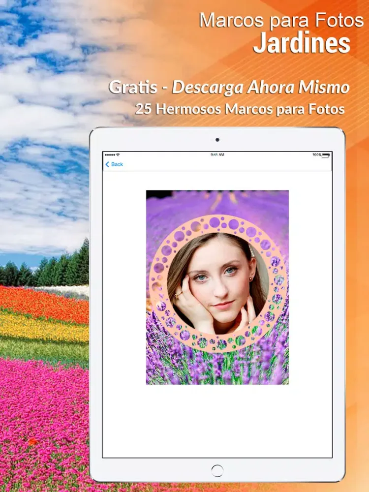 Captures d'écran de Marcos Para Fotos de Jardines iPad 