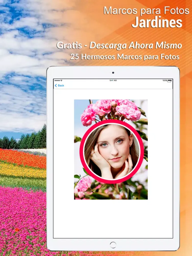 Captures d'écran de Marcos Para Fotos de Jardines iPad 