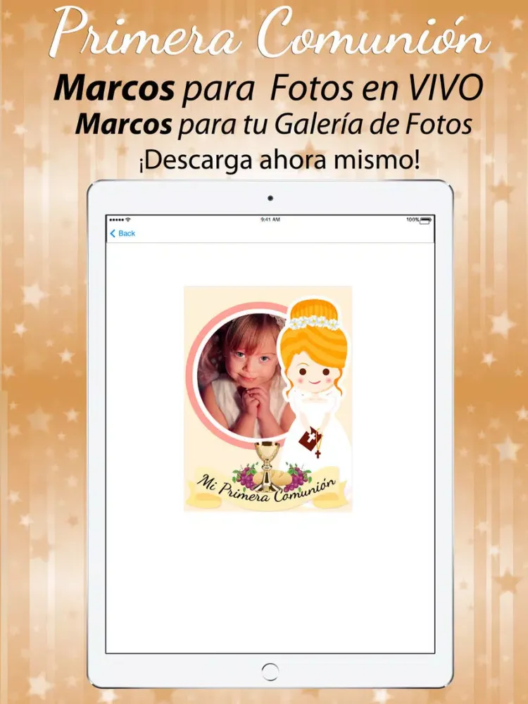 Captures d'écran de Marcos para Primera Comunion iPad 