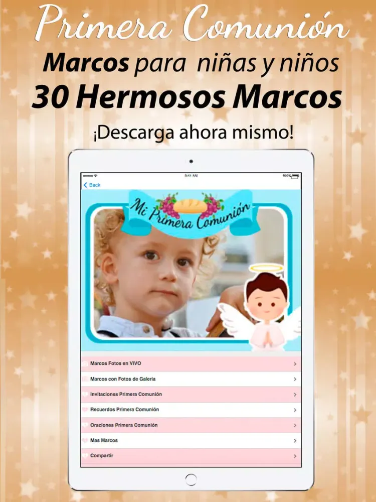 Captures d'écran de Marcos para Primera Comunion iPad 