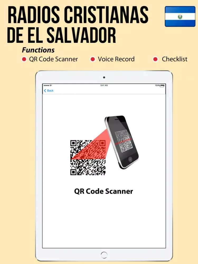 Zrzuty ekranu Radios Cristianas de el Salvador iPad 