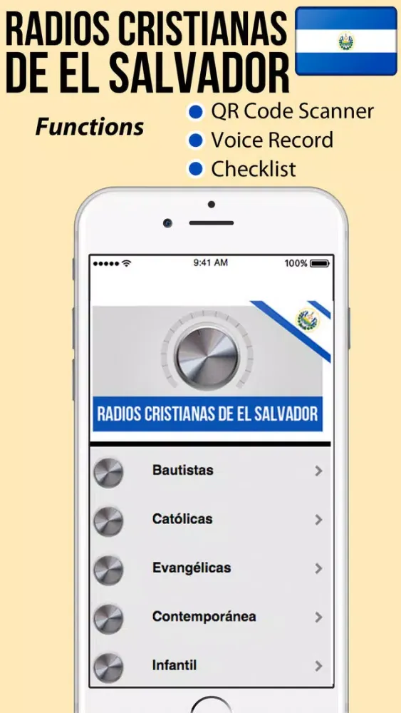 Zrzuty ekranu Radios Cristianas de el Salvador