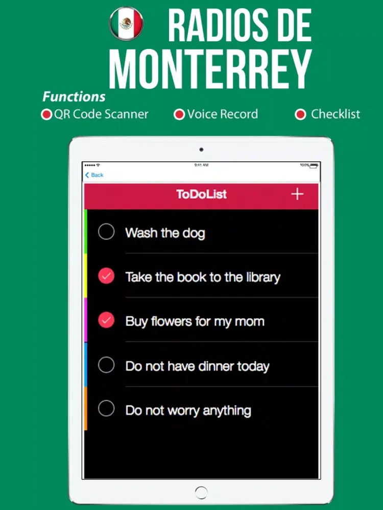 Скриншоты Radios de Monterrey iPad 