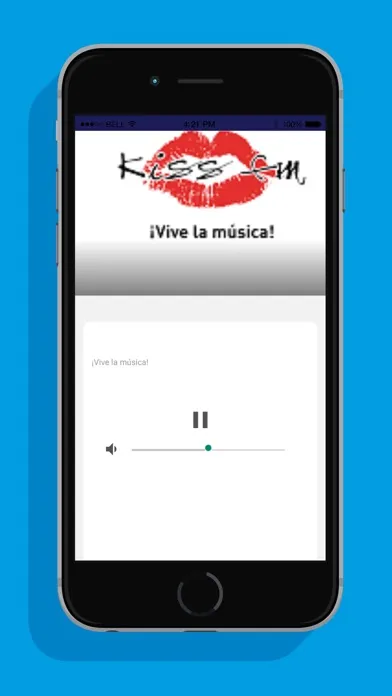 Capturas de pantalla de Kiss FM Radio