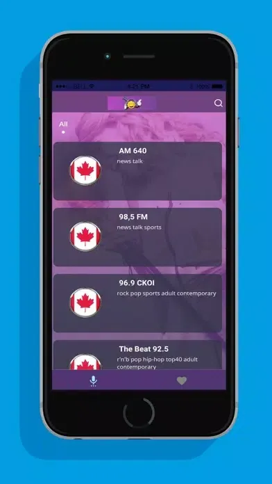 Radio Canadá应用截图