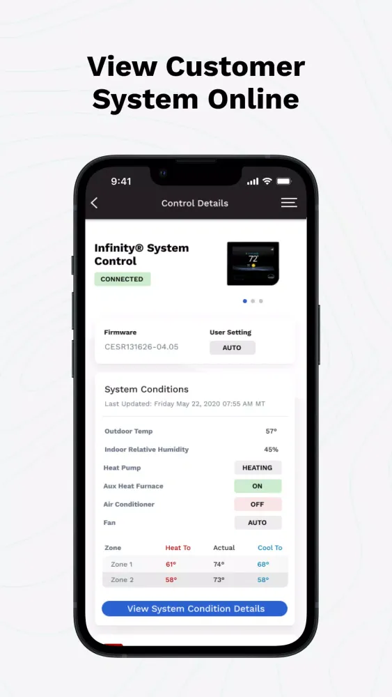 Скриншоты Carrier® Service Technician